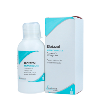 BIOTAZOL 250 MG/5 ML SUSP 120 ML