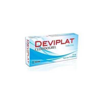 DEVIPLAT 75 MG 14 TAB