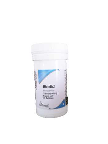BIODID 850 MG 30 TAB