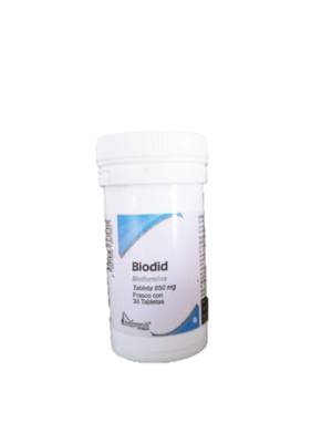 BIODID 850 MG 30 TAB