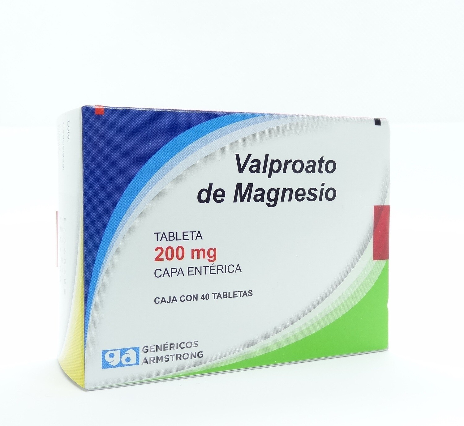 VALPROATO DE MAGNESIO 200 MG 40 TAB ARMSTRONG