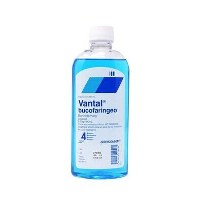 VANTAL BUCOFARINGEO 0.15 G/100 ML FCO 360 ML