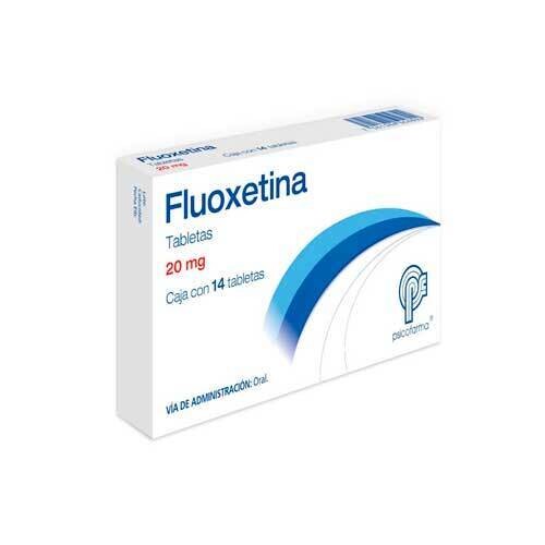 FLUOXETINA 14 TAB 20 MG PSICOFARMA