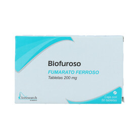 BIOFUROSO 200 MG 50 TAB