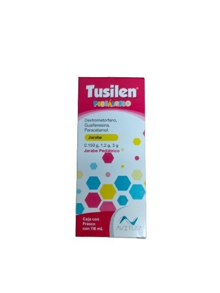 TUSILEN PED 300/120/15 MG/100/ML JBE 118 ML