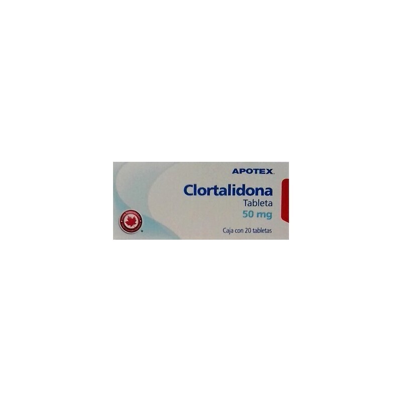 CLORTALIDONA 50 MG 20 TAB APOTEX