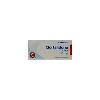 CLORTALIDONA 50 MG 20 TAB APOTEX