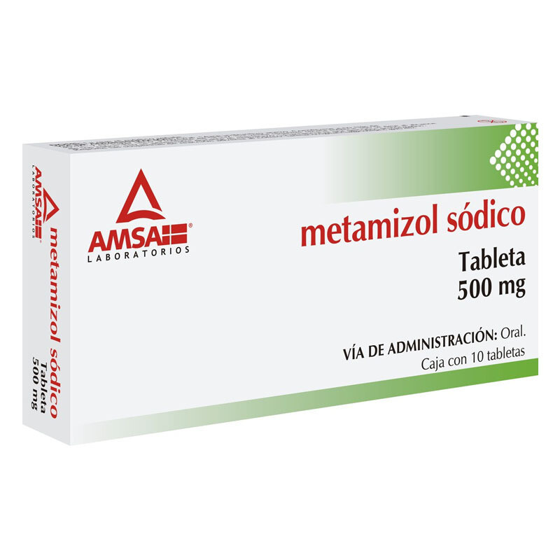 METAMIZOL SODICO 500 MG 10 TAB AMSA