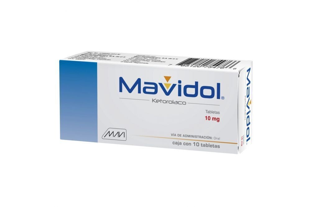MAVIDOL 10 MG 10 TAB