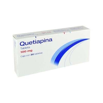 QUETIAPINA 100 MG 30 TAB PSICOFARMA