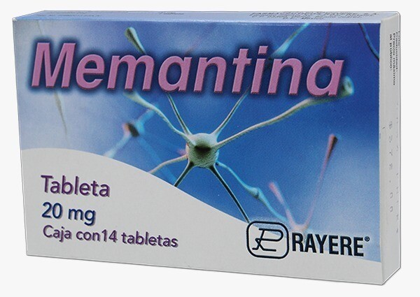MEMANTINA 20 MG  14 TAB RAYERE