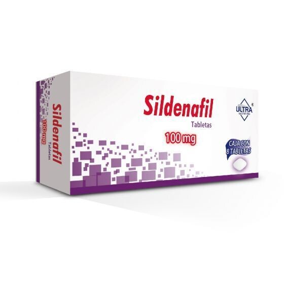 SILDENAFIL 100 MG 8 TAB ULTRA