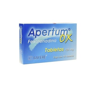 APERTUM OX 120 MG 10 TAB