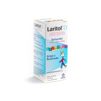 LARITOL D INFANTIL SUSP SUSP 60 ML