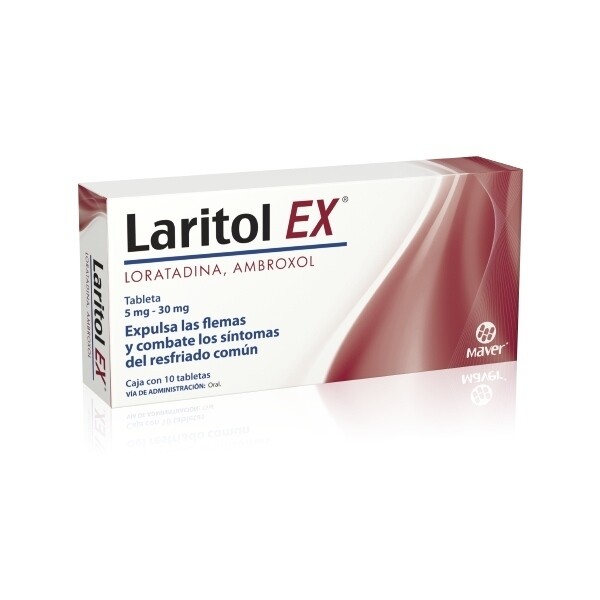 LARITOL EX 5/30 MG 10 TAB