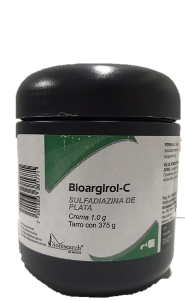 BIOARGIROL-C 1 G/100 G TARRO 375 G