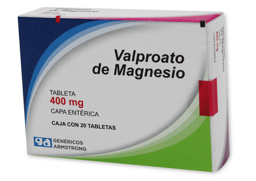 VALPROATO DE MAGNESIO 400 MG 20 TAB ARMSTRONG