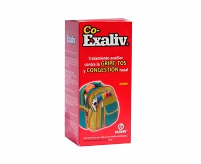 CO-EXALIV 125/100/5/1 MG JBE 120 ML