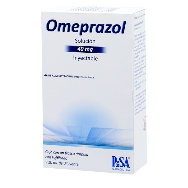OMEPRAZOL 40 MG/10 ML AMP IV PISA