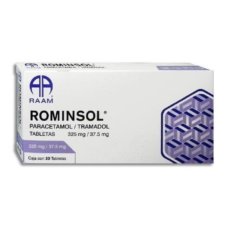 ROMINSOL 37.5/325 MG 20 TAB