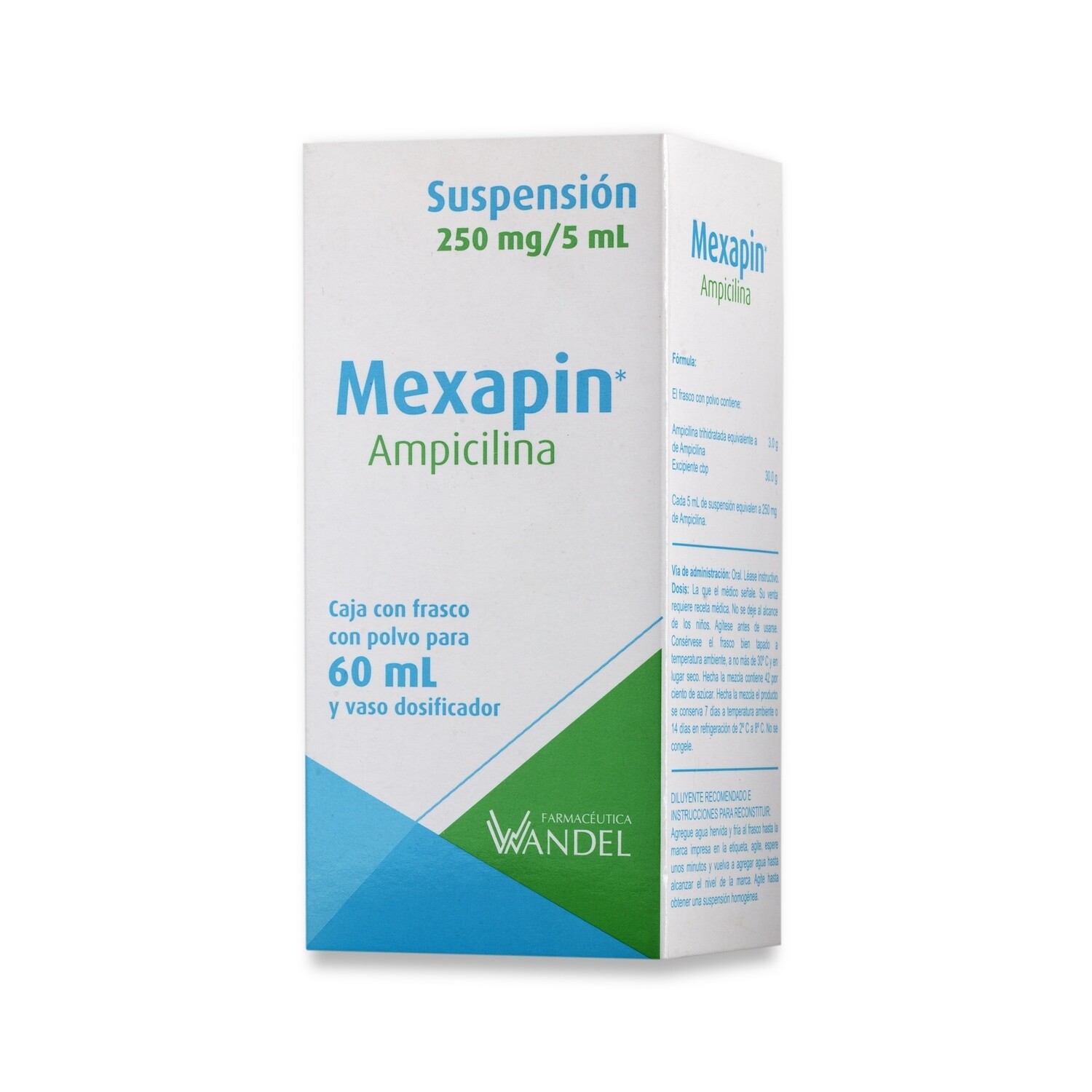 MEXAPIN 250 MG SUSP 60 ML