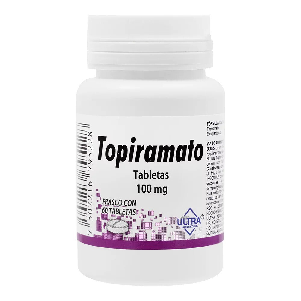TOPIRAMATO 100 MG 60 TAB ULTRA