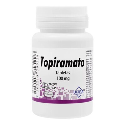 TOPIRAMATO 100 MG 60 TAB ULTRA