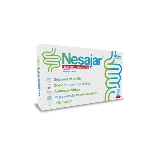 NESAJAR 300/100 MG 16 CAP