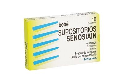 SENOSIAIN BEBE 10 SUPOSITORIOS
