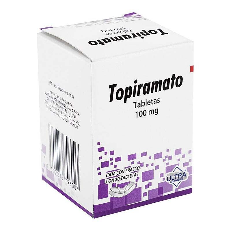 TOPIRAMATO 100 MG 20 TAB ULTRA