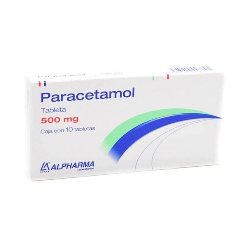 PARACETAMOL 500 MG 10 TAB ALPHARMA