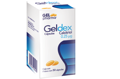 GELDEX .25 MG 50 CAP