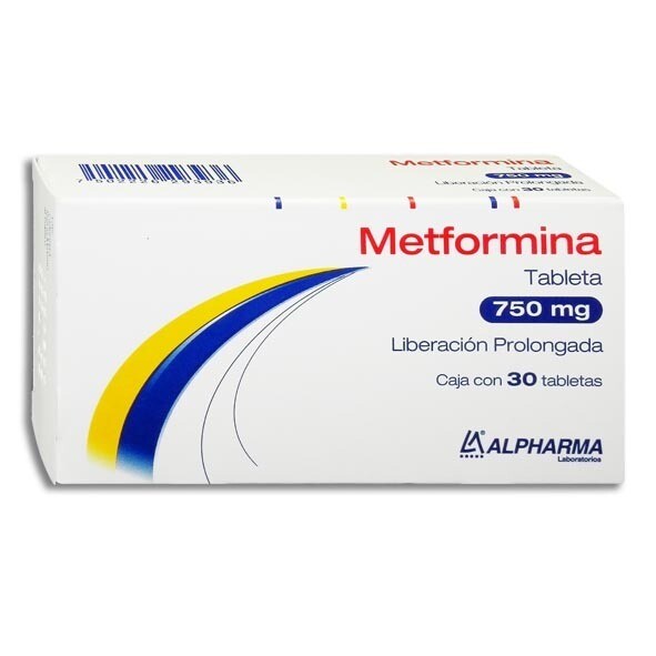 METFORMINA L.P. 750 MG 30 TAB ALPHARMA