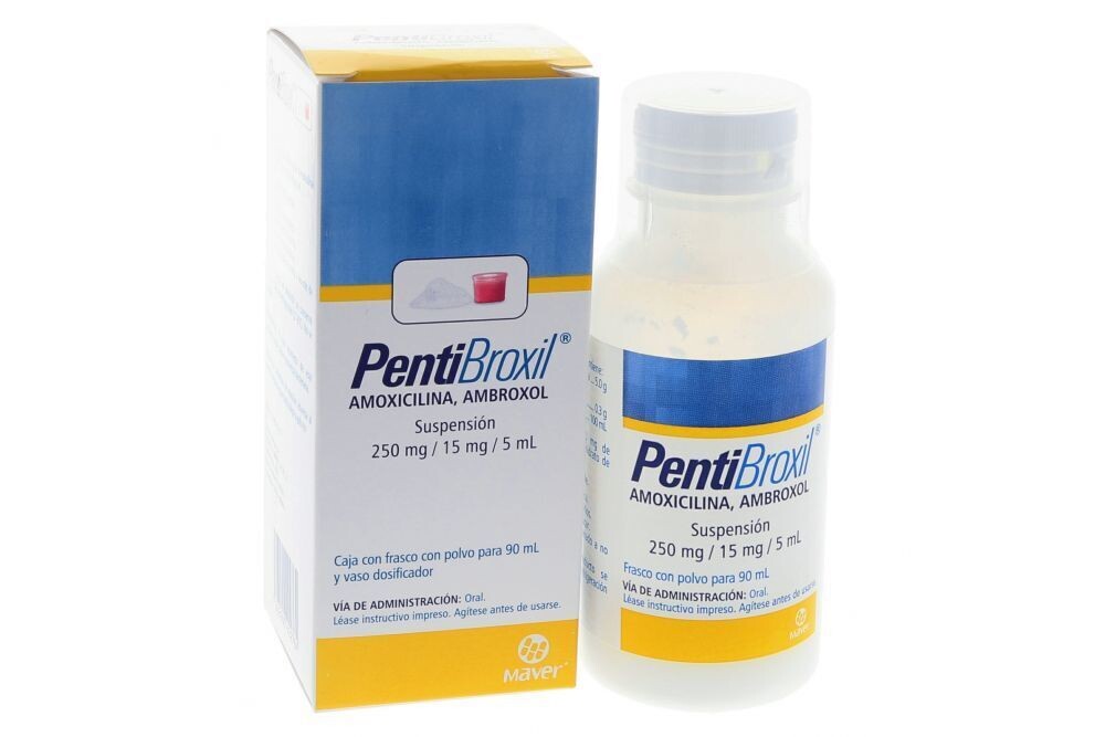 PENTIBROXIL 250-15 MG/5 ML SUSP 90 ML
