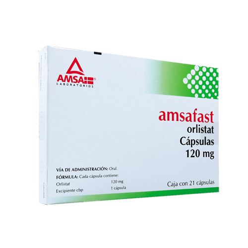 AMSAFAST 120 MG 21 CAP