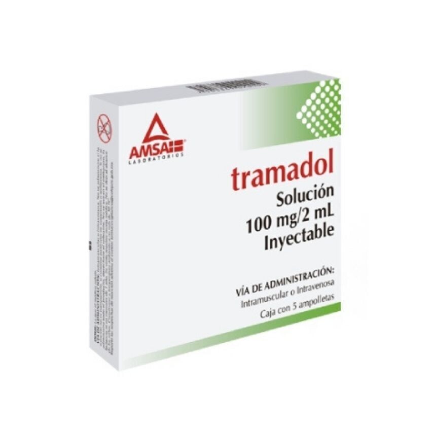 TRAMADOL 100 MG / 2 ML 5 AMP AMSA