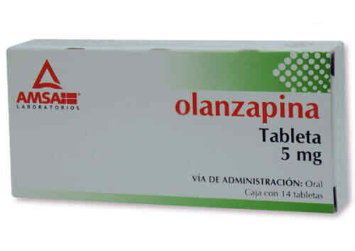 OLANZAPINA 5 MG 14 TAB AMSA