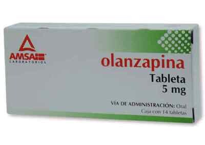 OLANZAPINA 5 MG 14 TAB AMSA