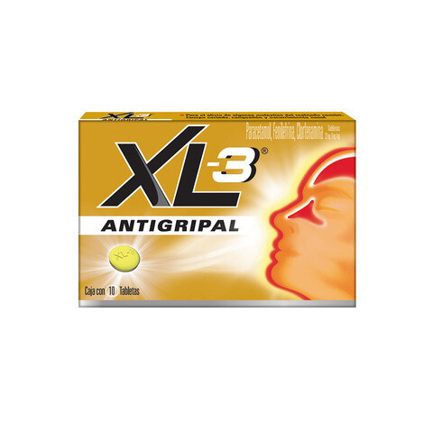 XL-3 ANTIGRIPAL 10 TAB