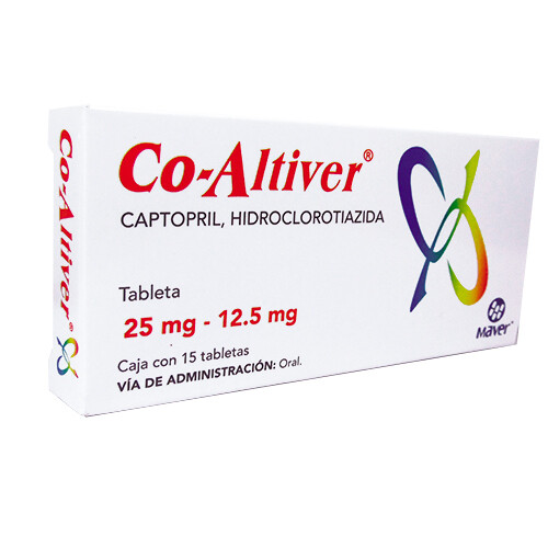 CO-ALTIVER 25/12.5 MG 15 TAB