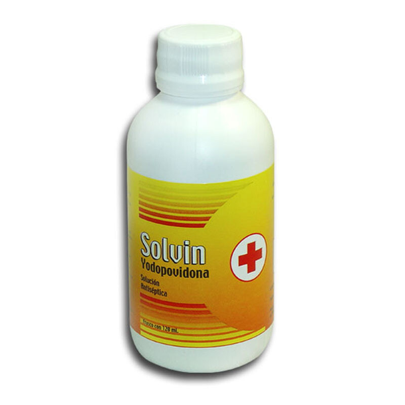 SOLVIN ANTISEPTICA 10 G/100 ML SOL 120 ML