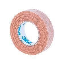 CINTA MICROPORE 1/2&quot; 1.25CMX9.1M PZA PIEL/CAFE 3M