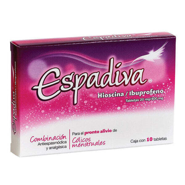ESPADIVA 20/400 MG 10 TAB