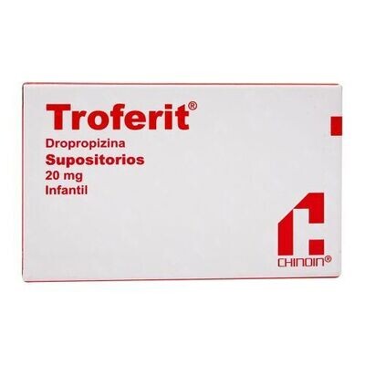 TROFERIT 20 MG 8 SUPOS INF