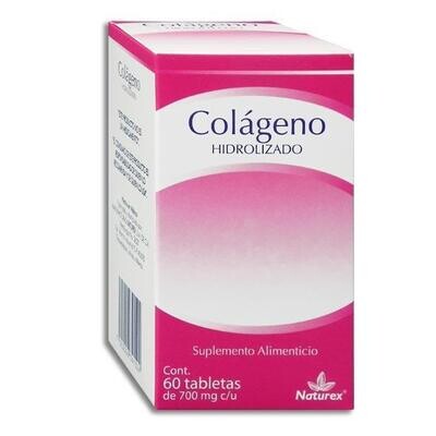 COLAGENO HIDROLIZADO 700 MG 60 CAP NATUREX