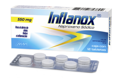 INFLANOX 550 MG 12 TAB