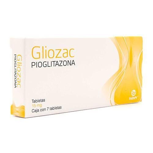 GLIOZAC 15 MG 7 TAB