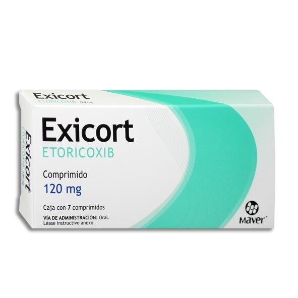 EXICORT 120 MG 7 COMPR