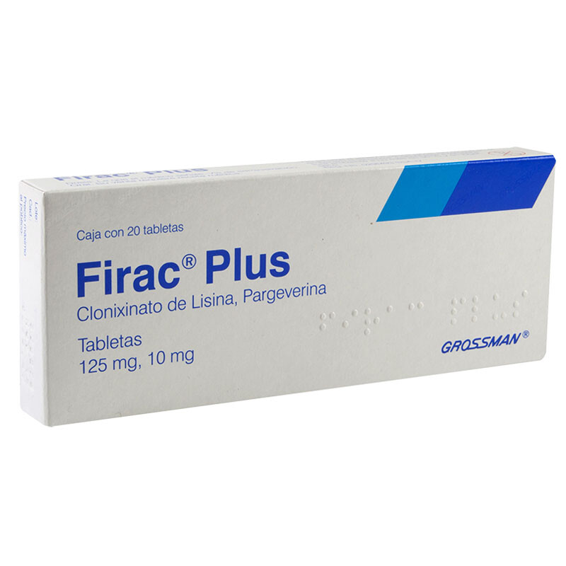 FIRAC PLUS 125/10 MG 20 TAB