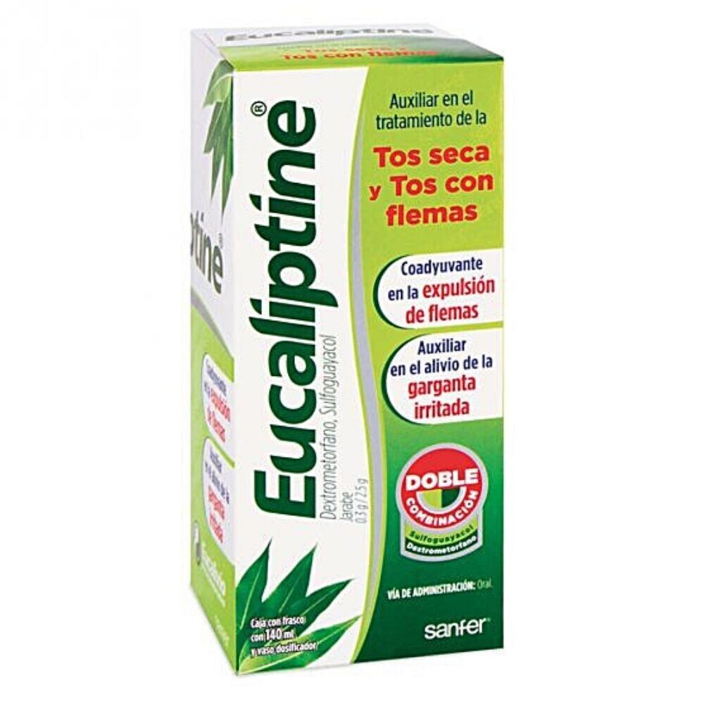 EUCALIPTINE 0.3/2.5G JBE 140 ML